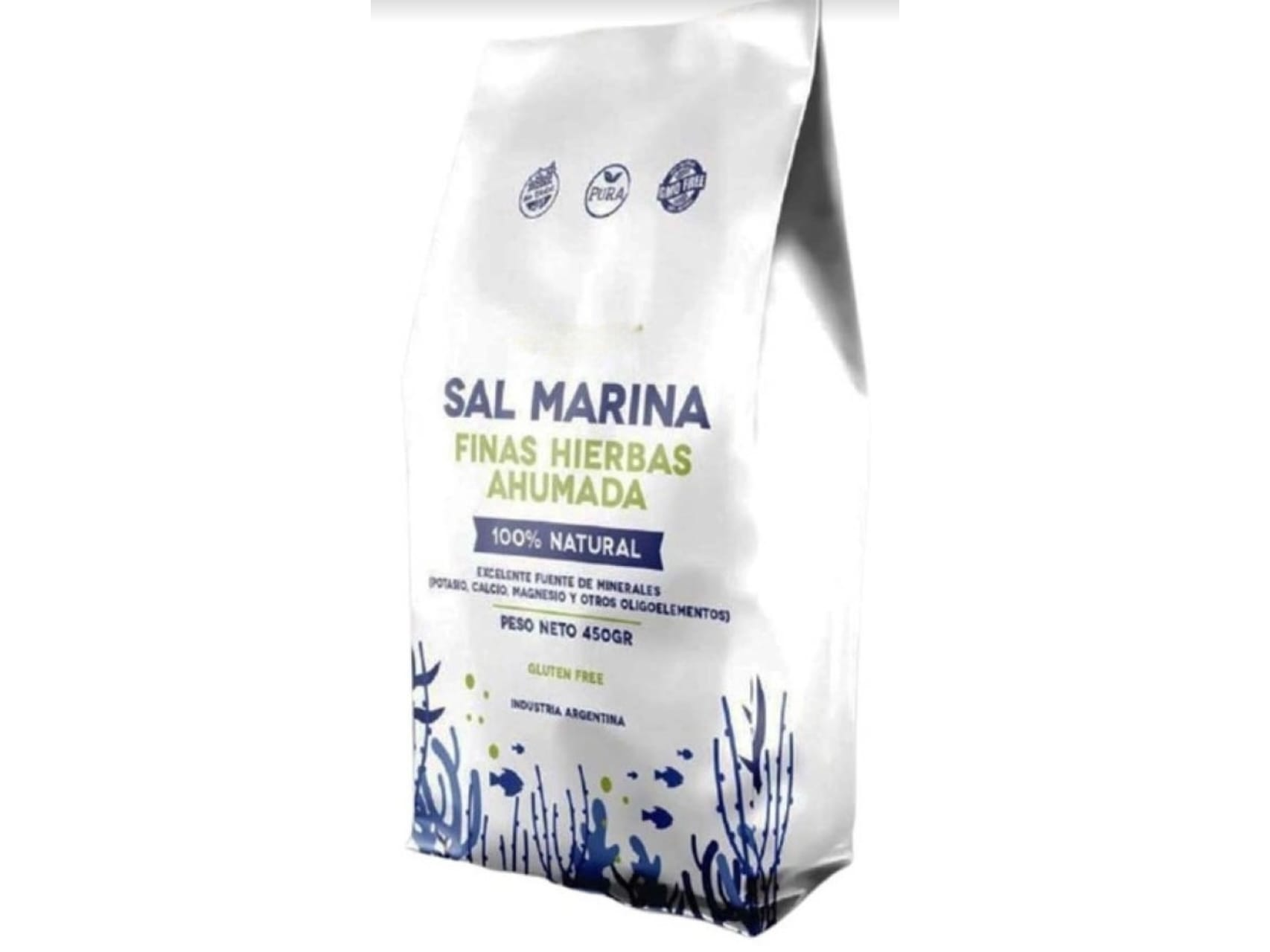 Sal marina Finas Hierbas Ahumada x450gr