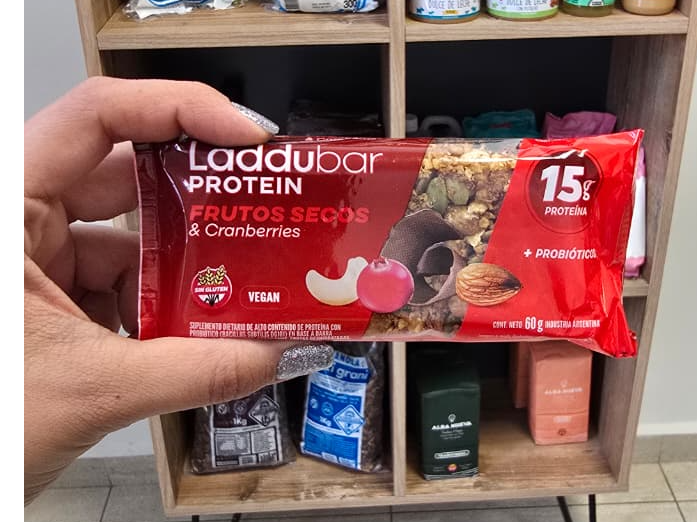 Laddubar Frutos secos y Cranberries