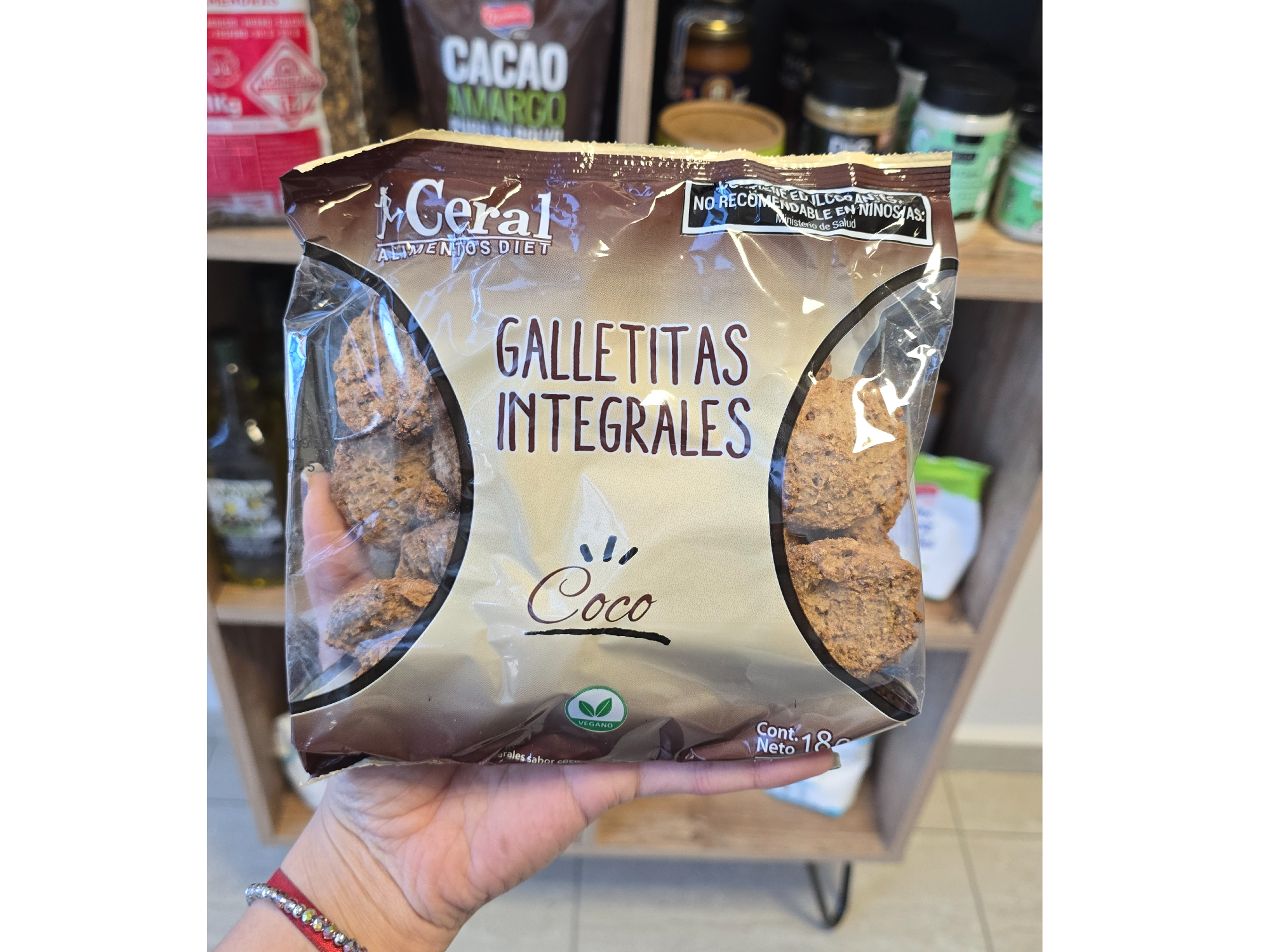 Galletas integrales coco