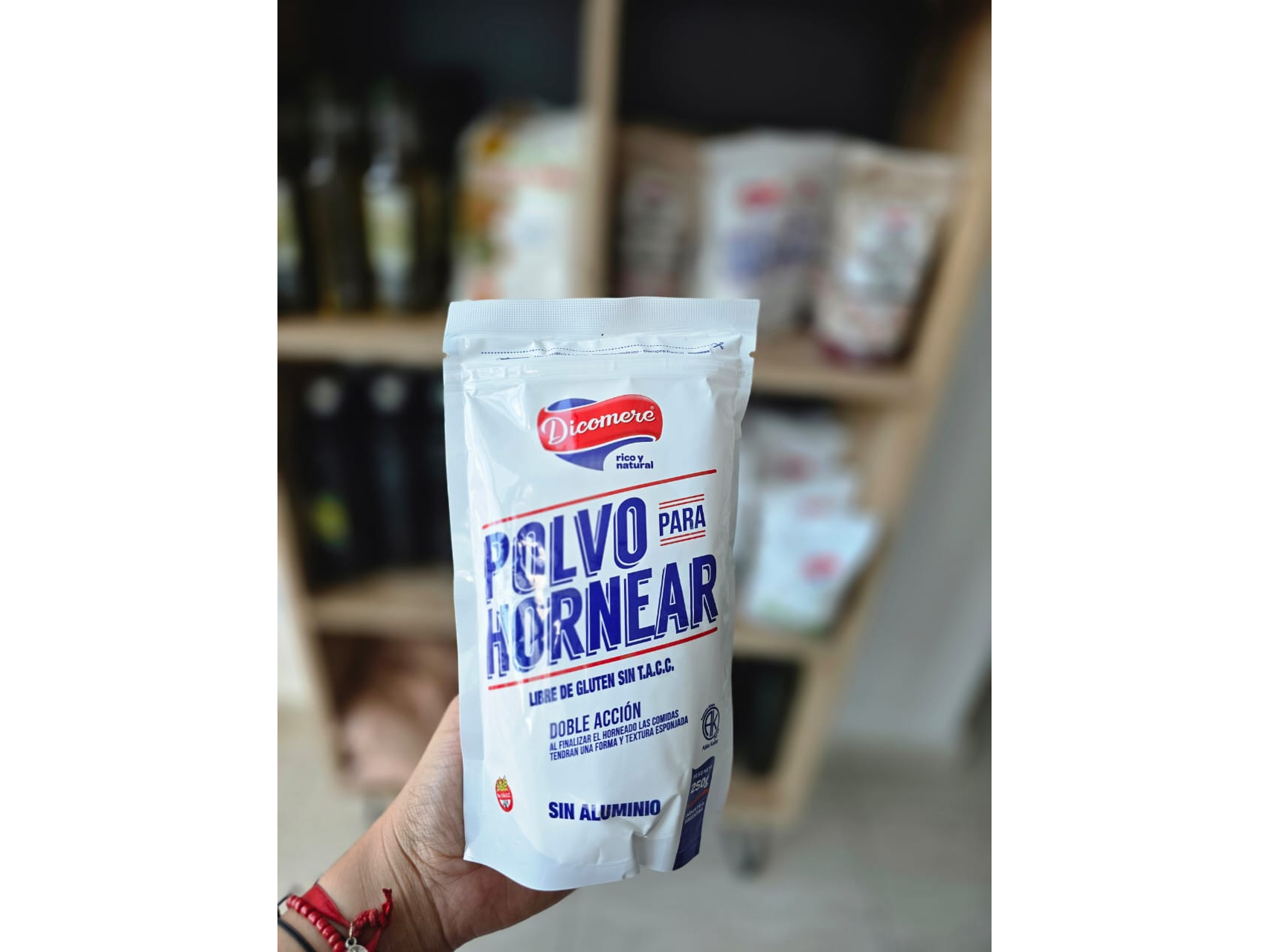 Polvo para hornear x250gr sin tacc