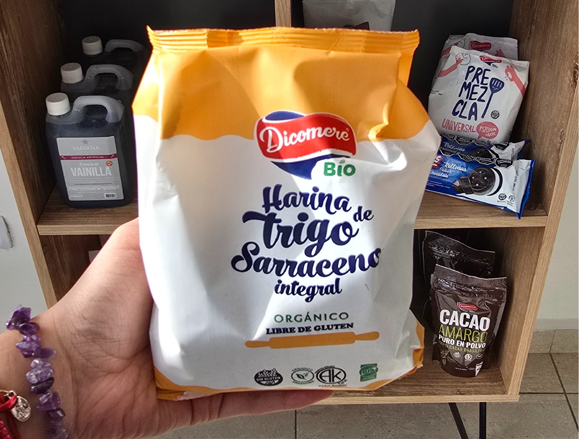 Harina de trigo sarraceno integral