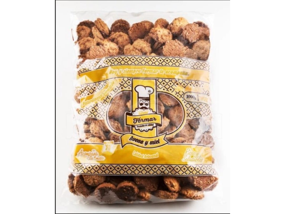 Galletas de avena y miel
