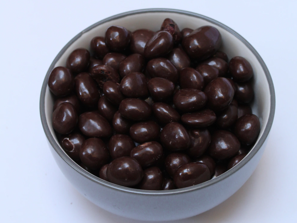 Mani con chocolate