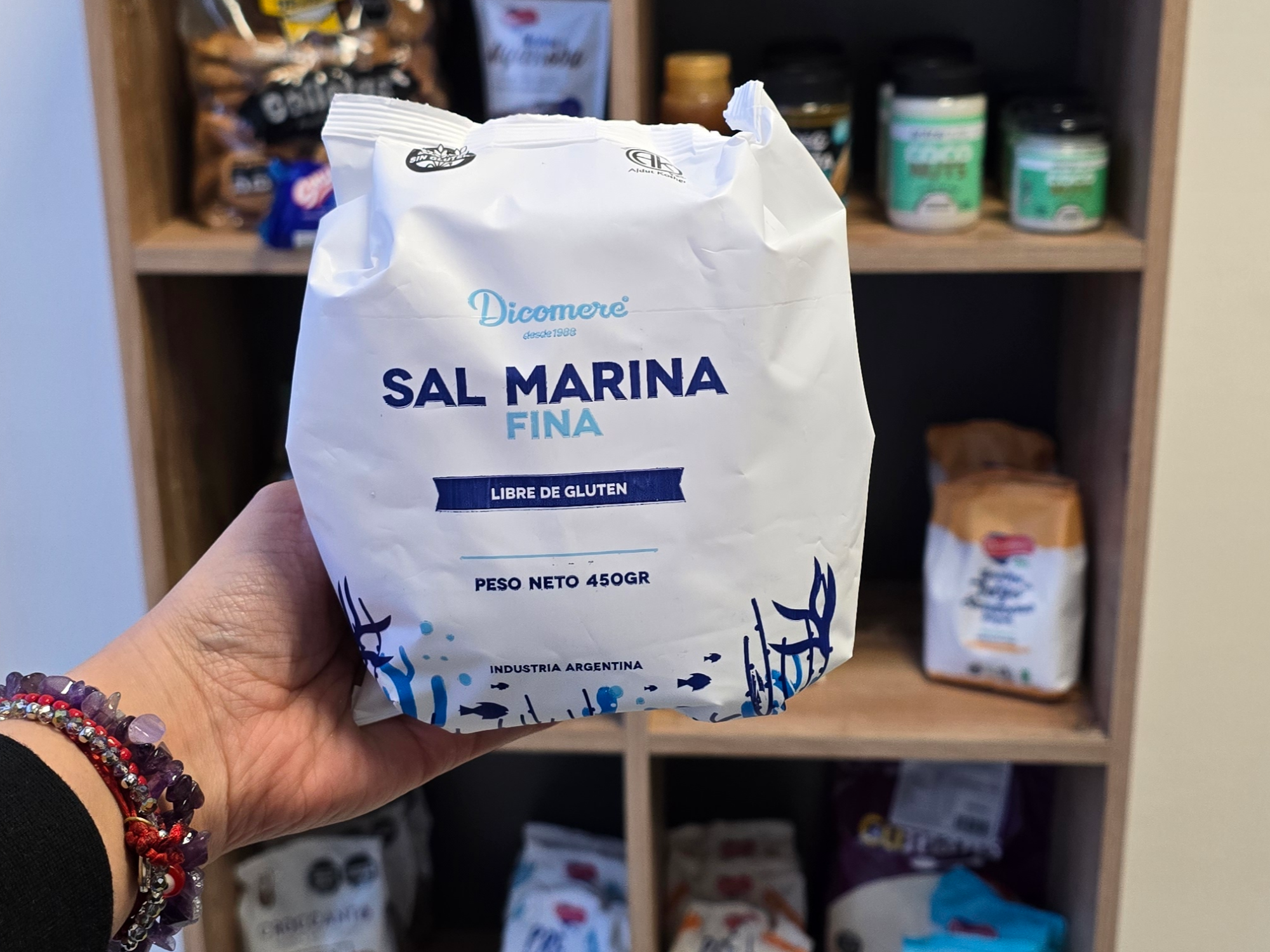 Sal marina fina x450gr