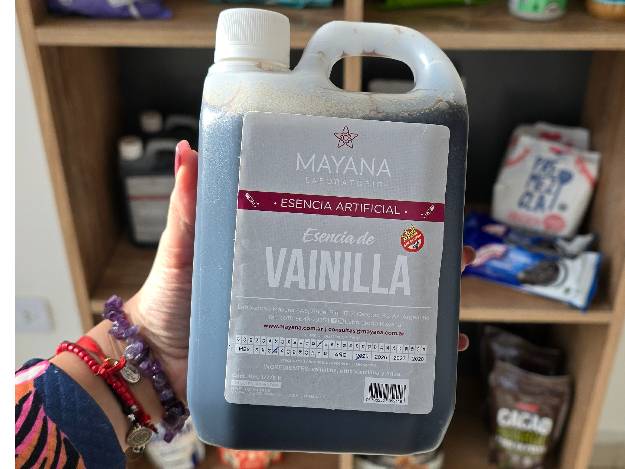 Esencia de vainila x litro