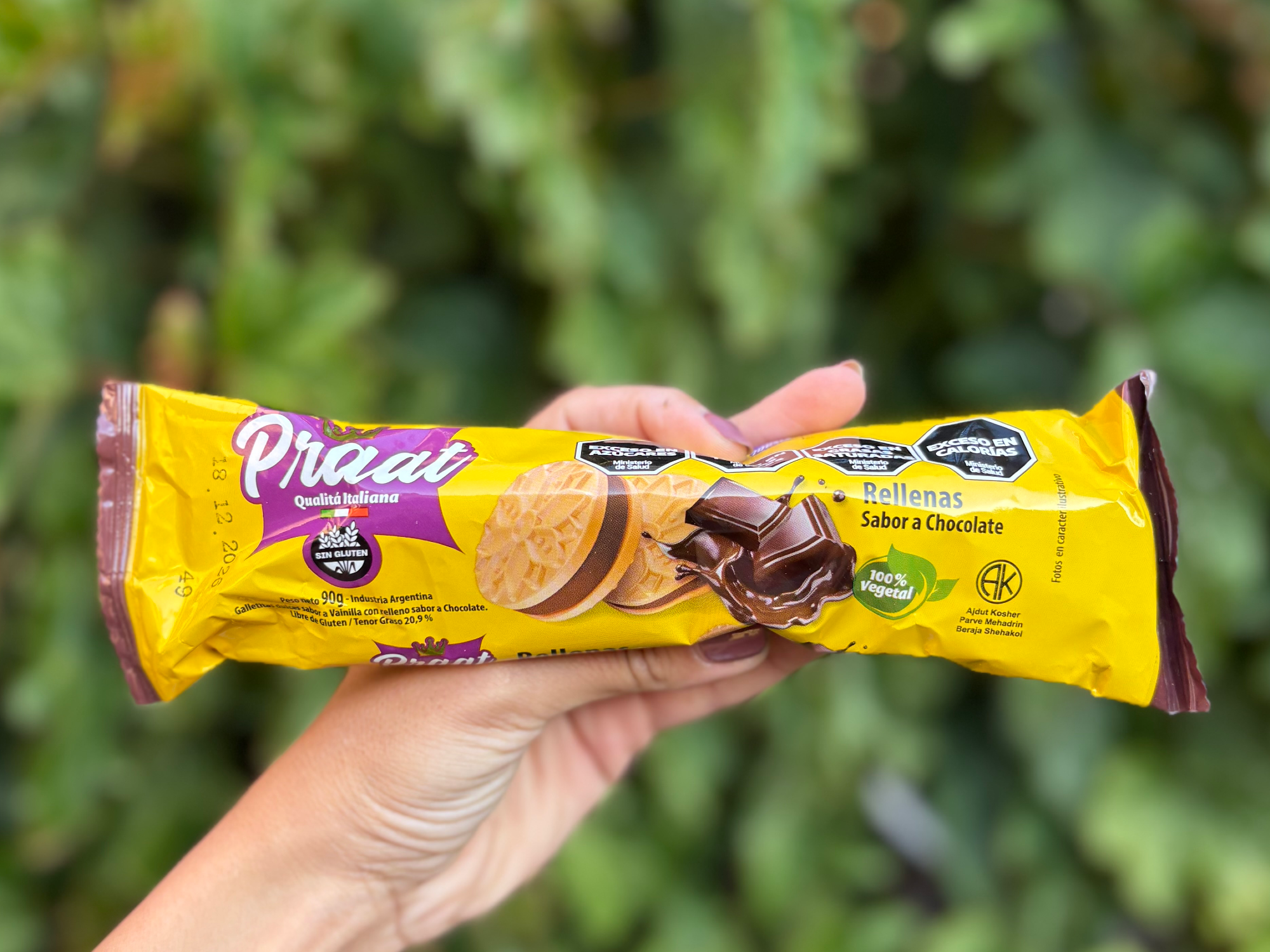 Rellenas con chocolate