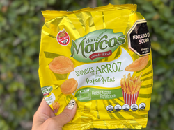 Snack de arroz sabor papas fritas