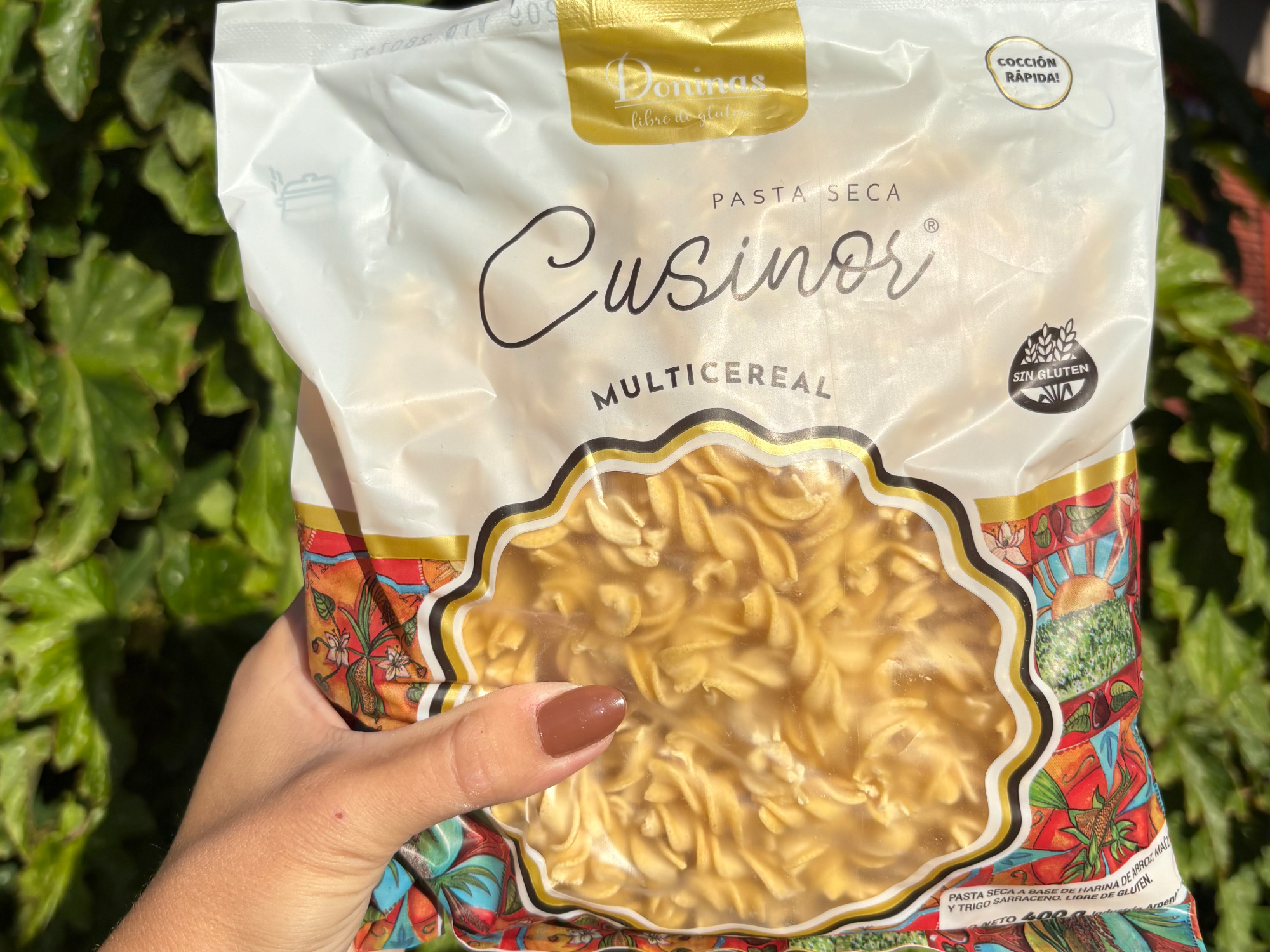 Tallarines multicereal