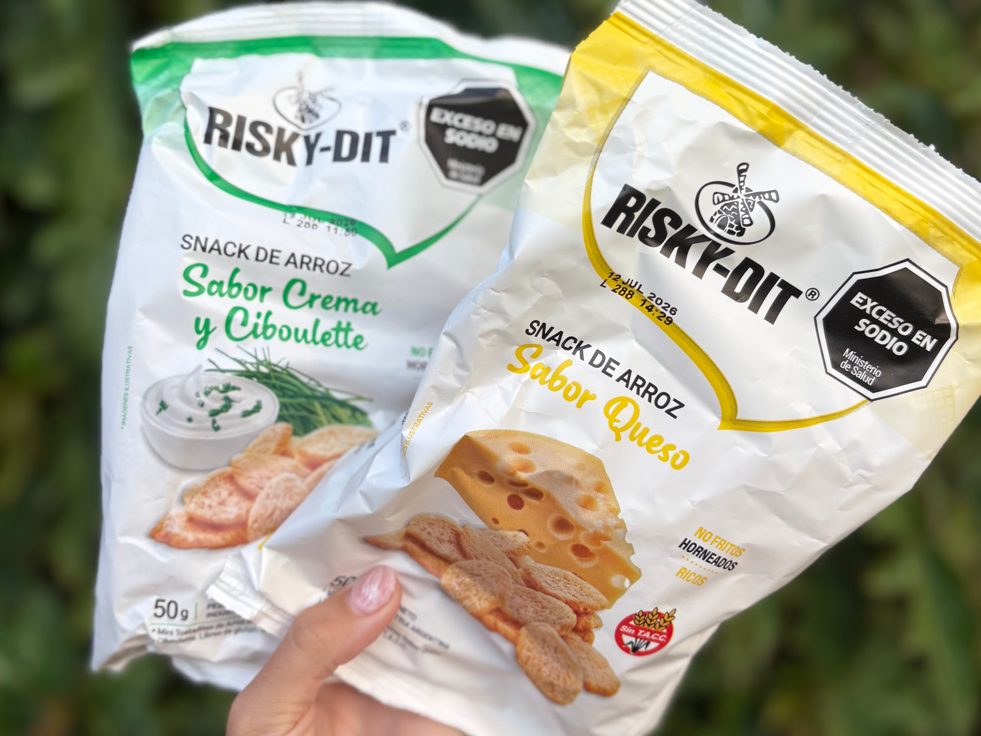 Snack de arroz x50gr Risky-Dit