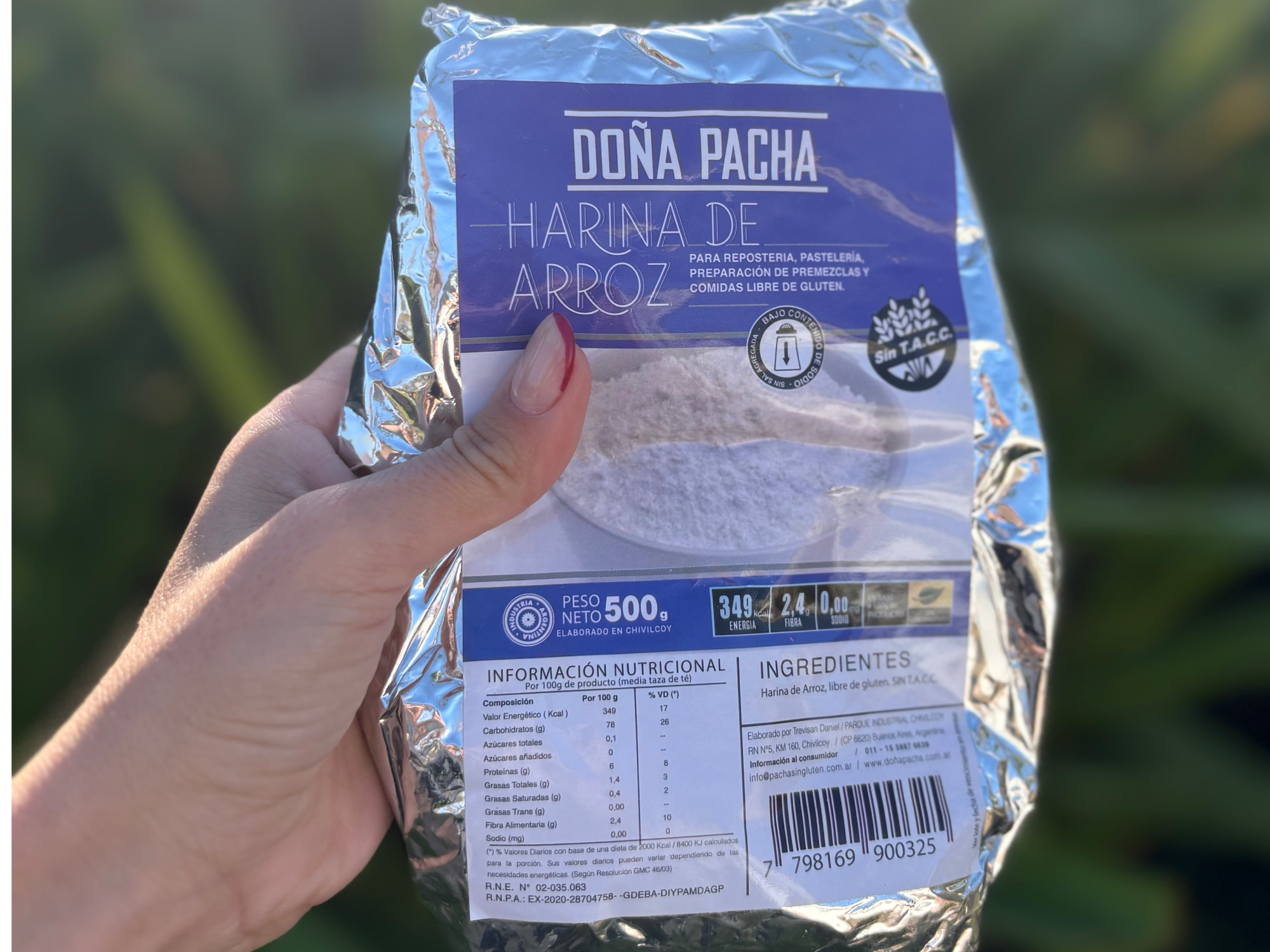 Harina de arroz x500 gr