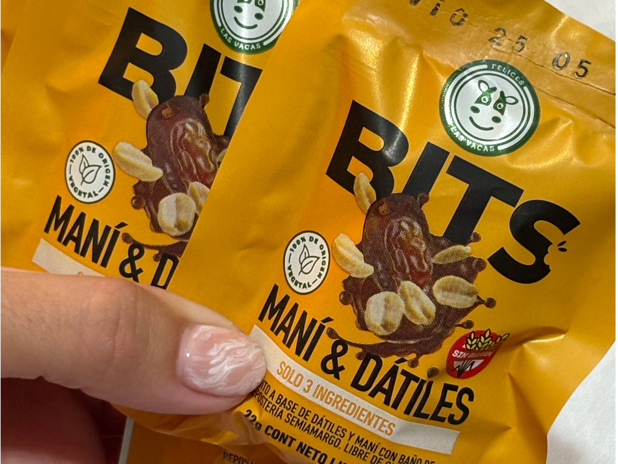 Bocadito Bits maní y dátiles