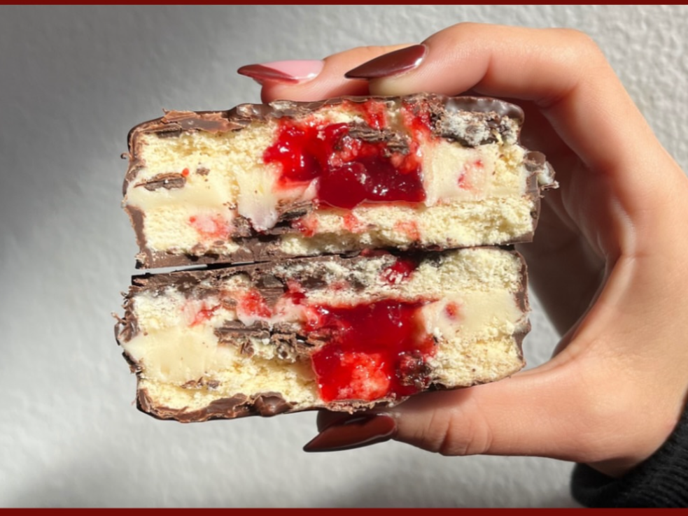 Limón y frutos rojos