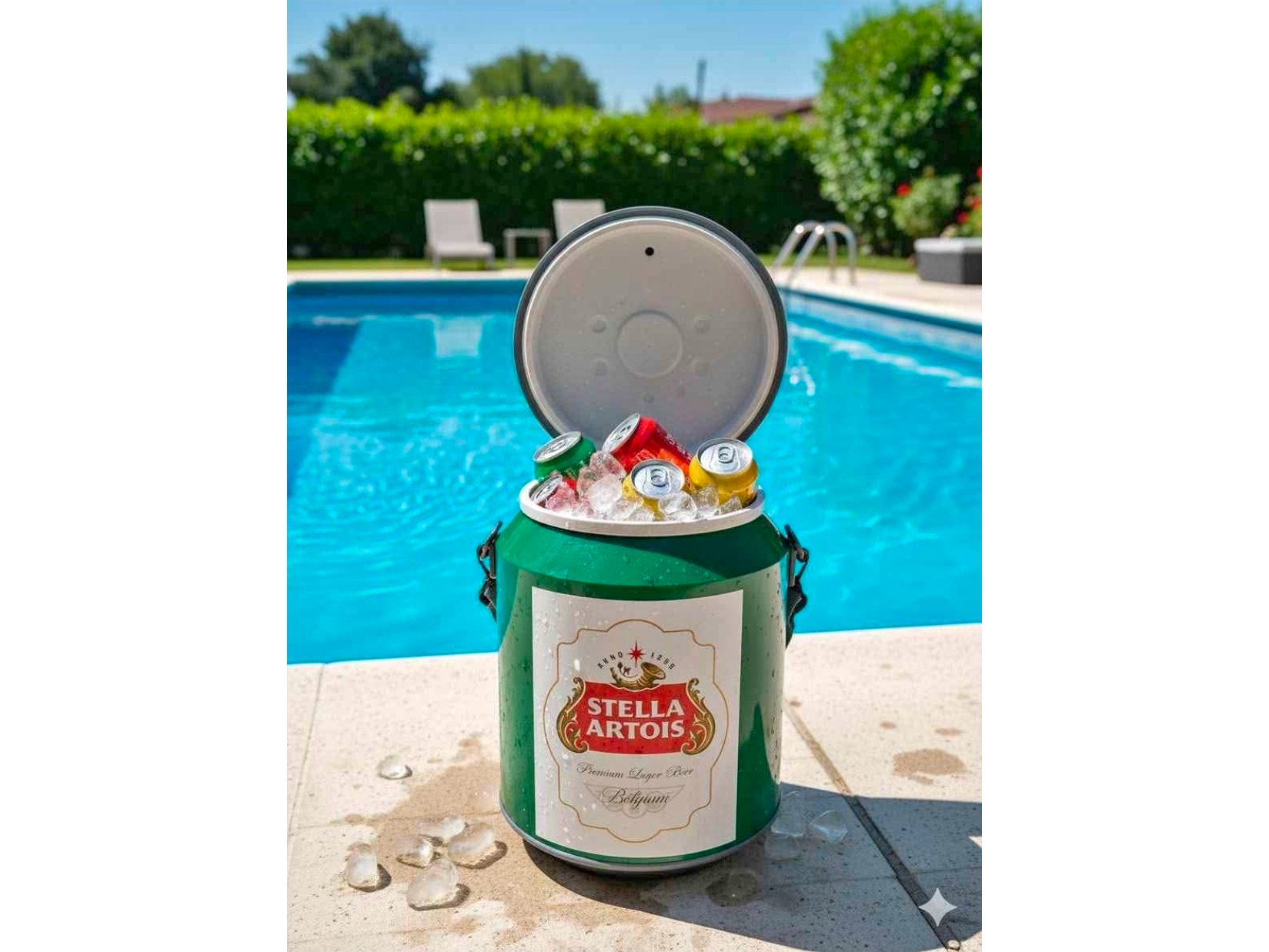 Conservadora latas cerveza y gaseosas 24 latas