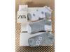 Medias zara original pack x 3 color gris