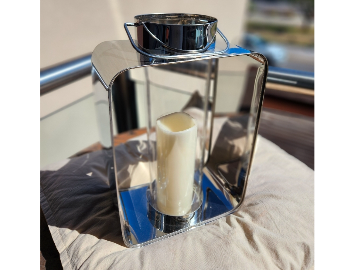 Fanal velas inox rect