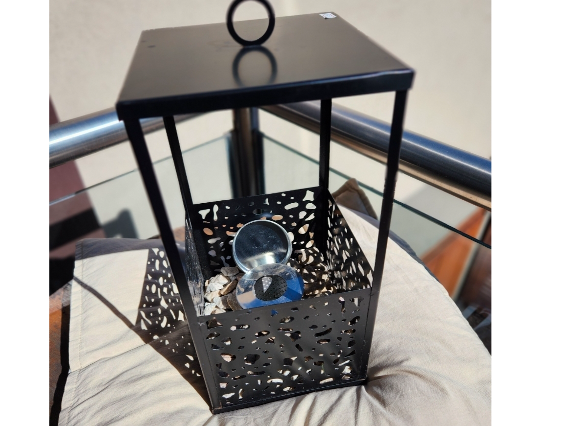 Fogonero acero estufa bioetanol