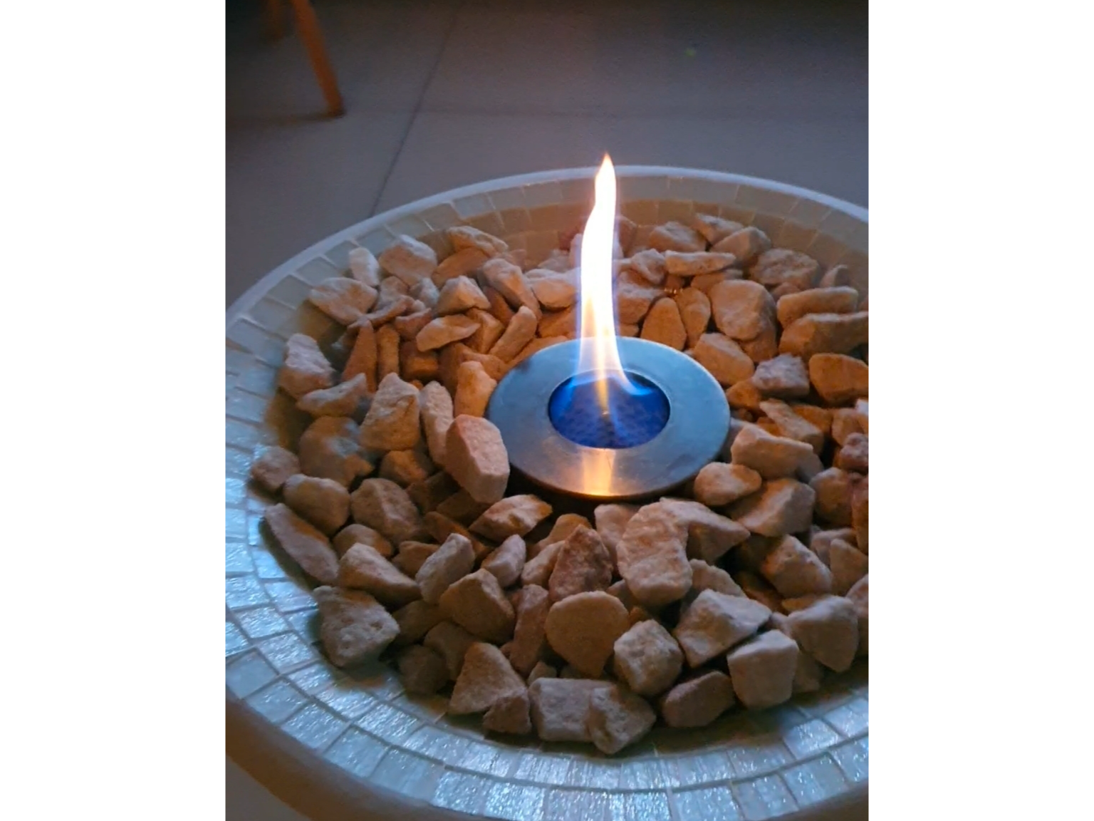 Fogonero centro de mesa