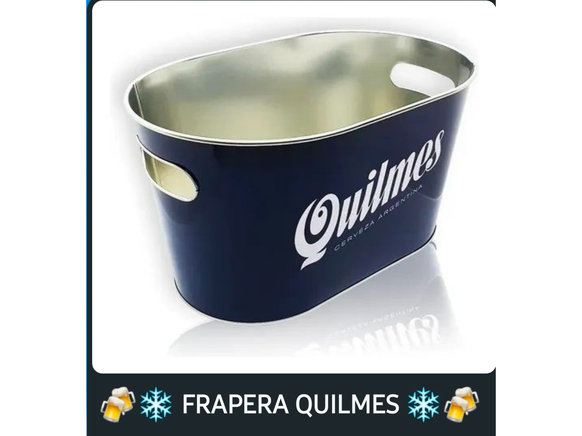 Freapera Quilmes chapa acero