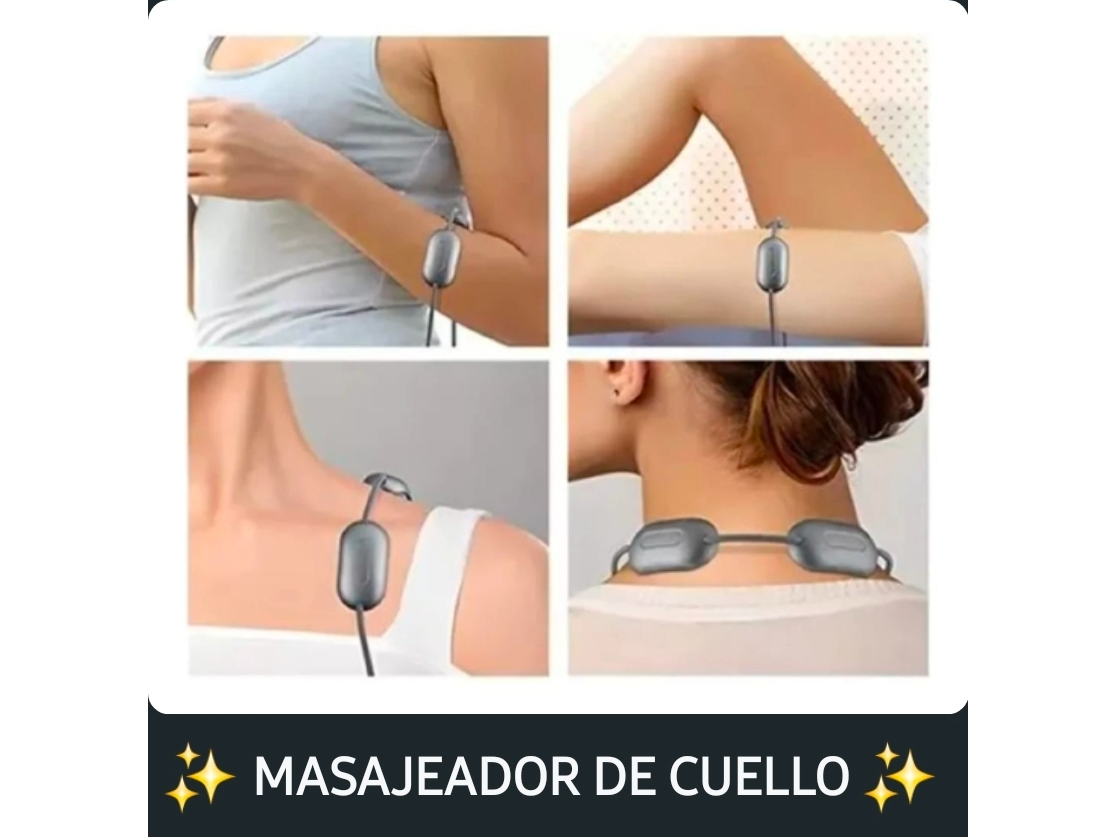 Masajeador personal cuello piernas