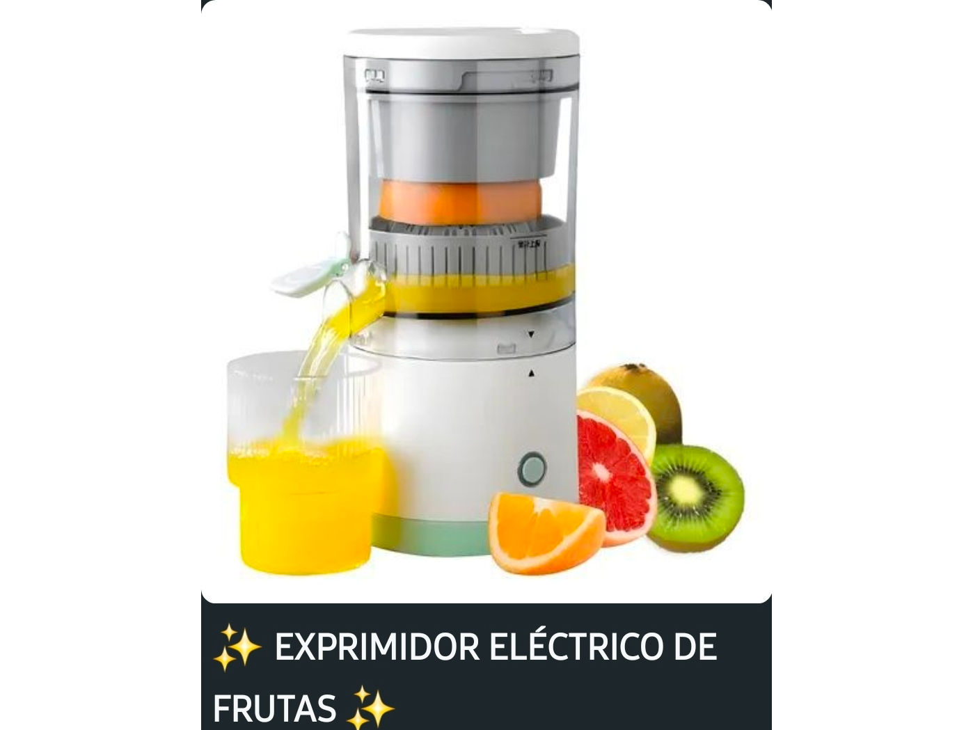 Jueguera frutas electrica