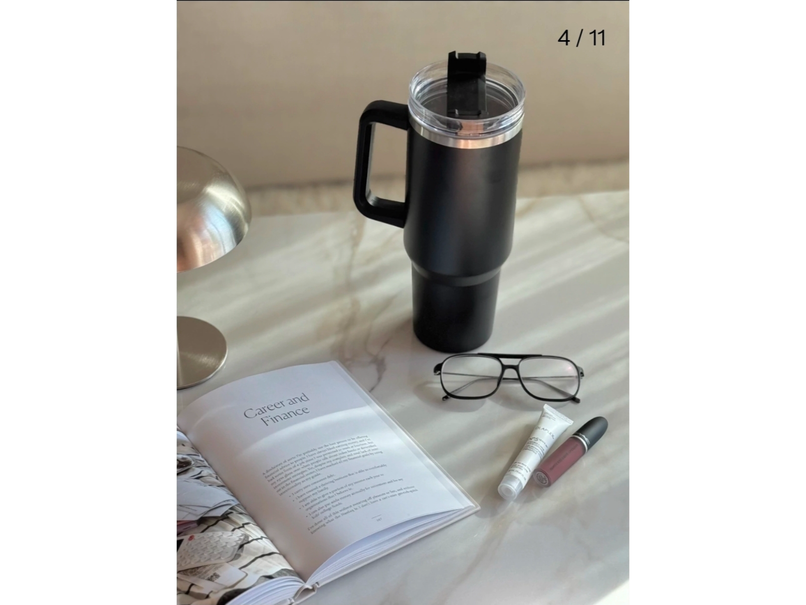 Vaso quencher 1,2 litros negro