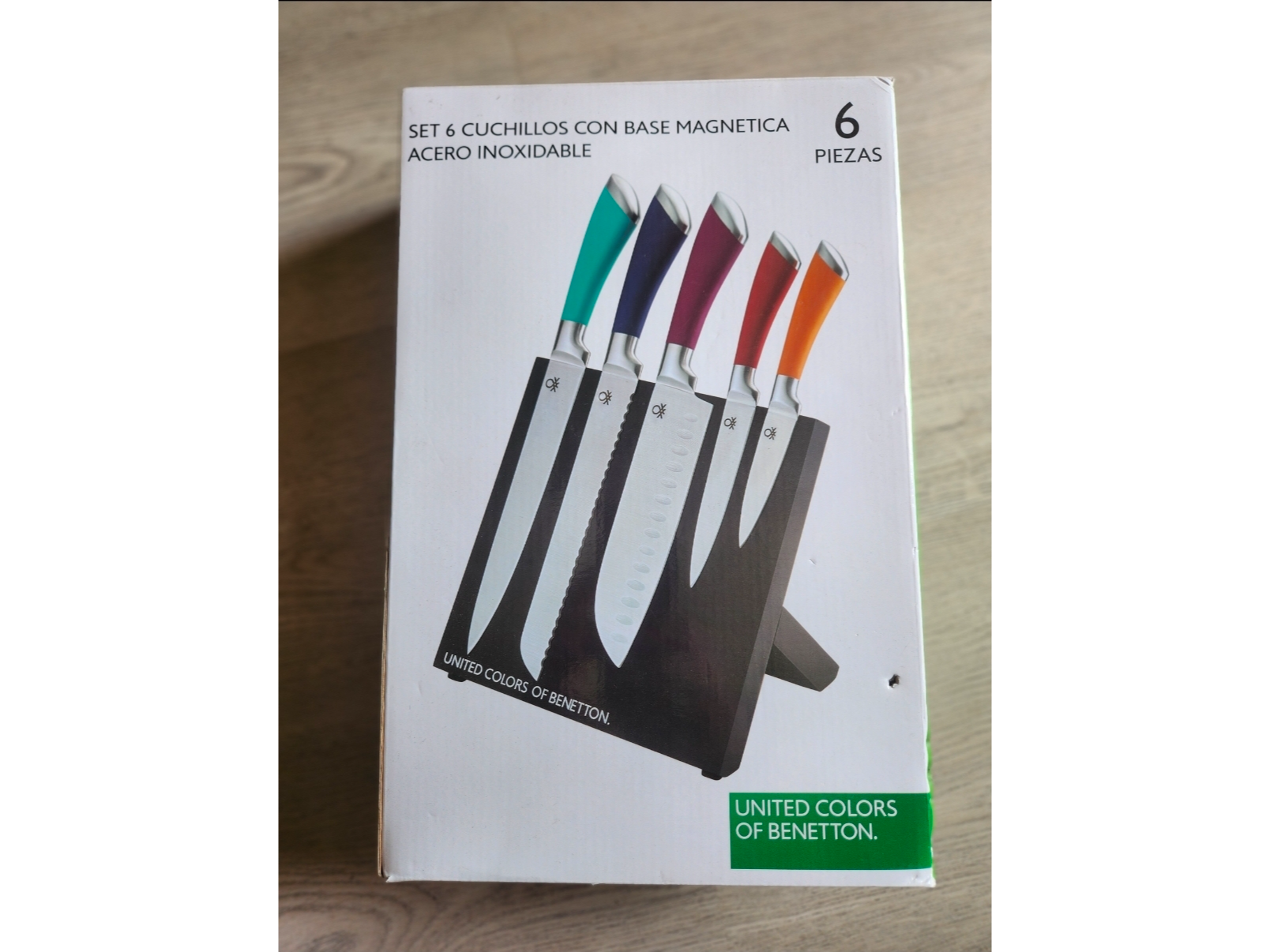 Set 5 cuchillos benetton