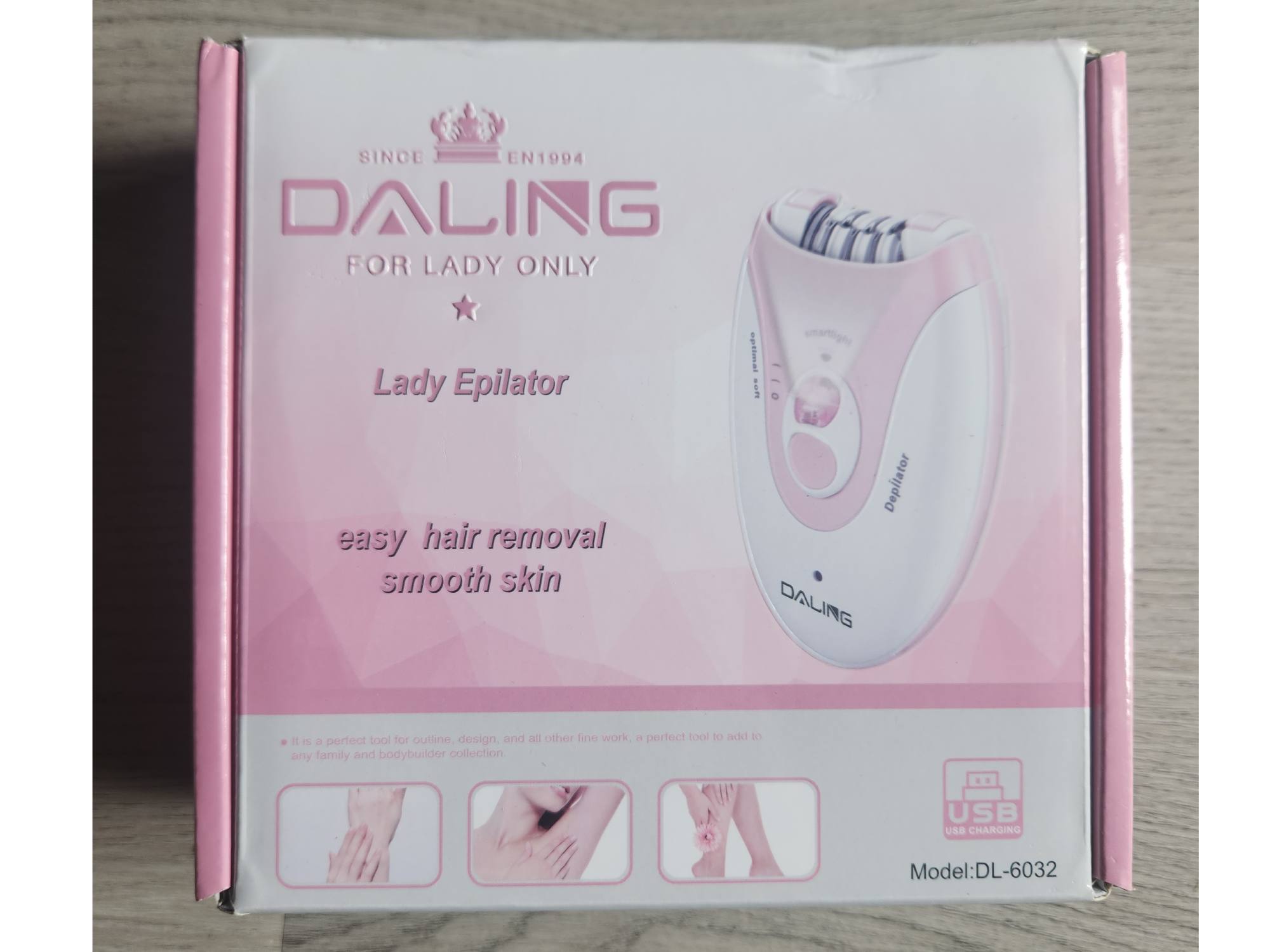 Depilador rodillo usb charge