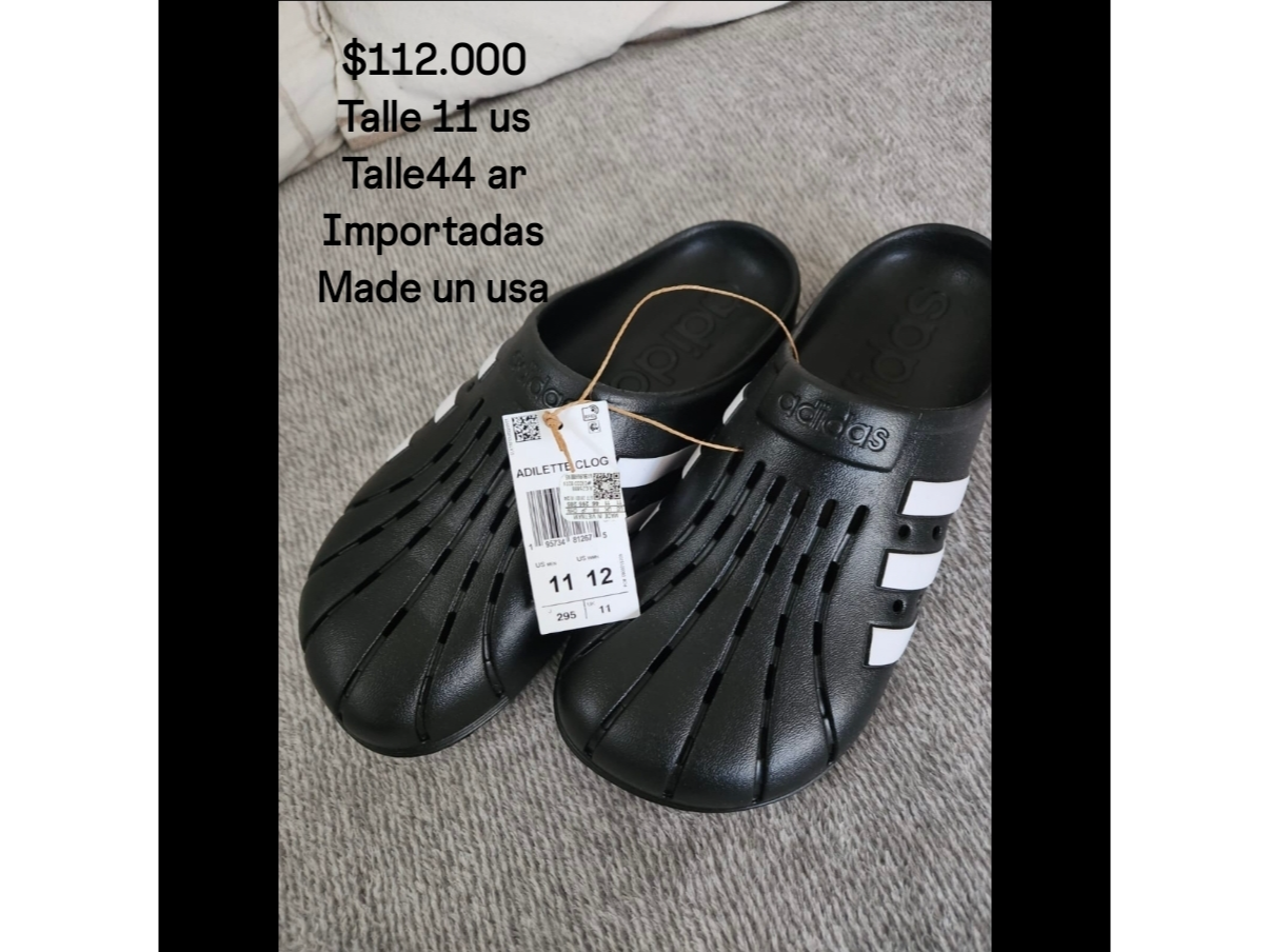 Suecos chanclas Adidas t 44