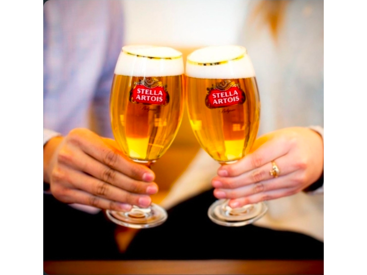 Vasos cerveza stella artois set x 2