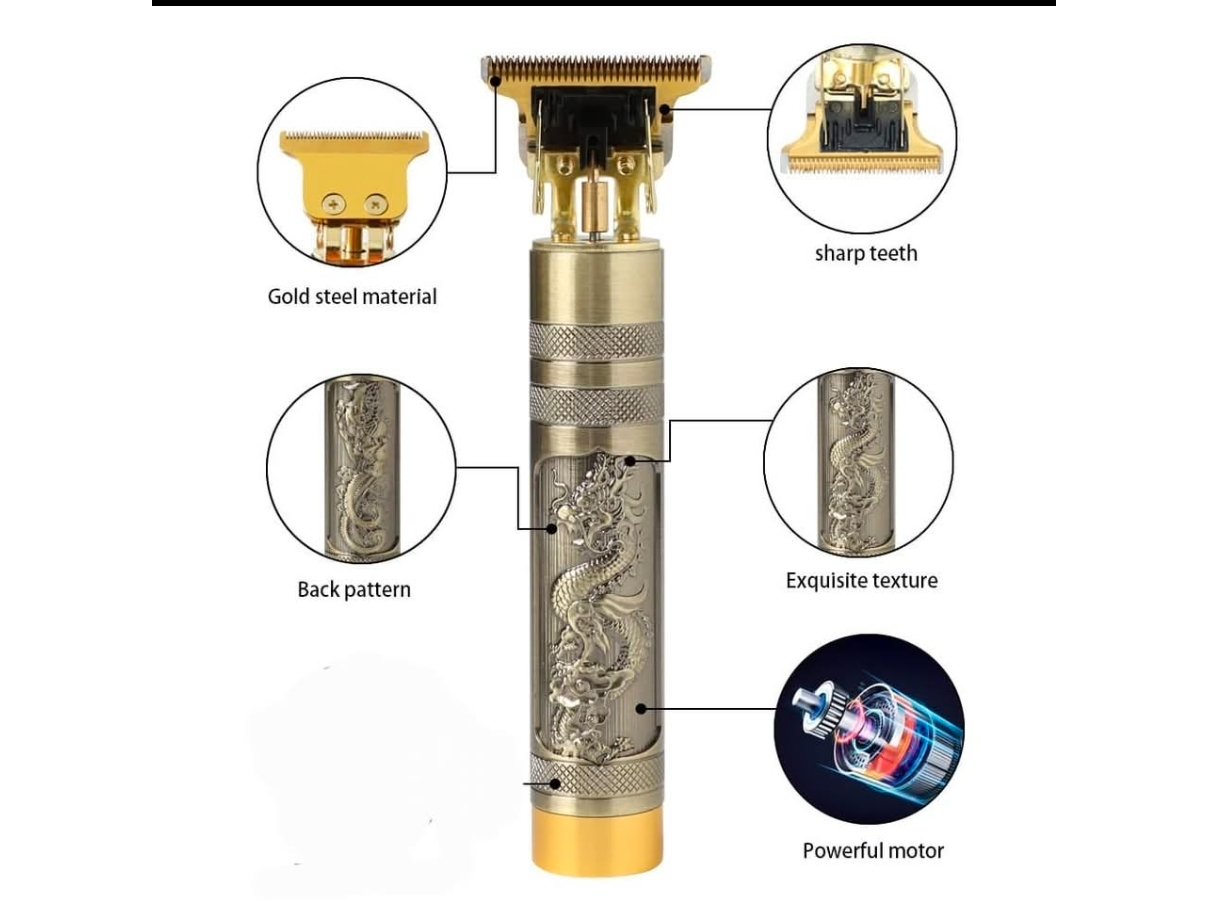 Recortador barba metalico vintage de Urbadeco