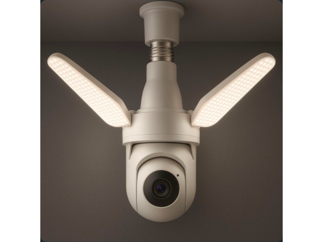 Camara 3 hojas  360 grados SD