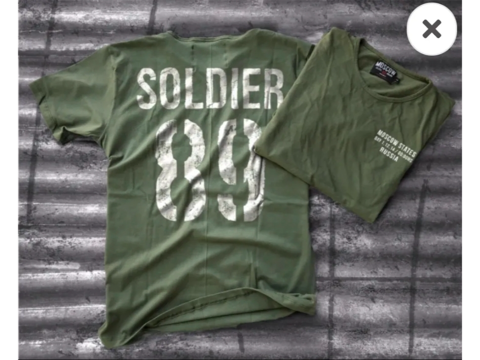 Remera moscow algodon 100% talle L / XL