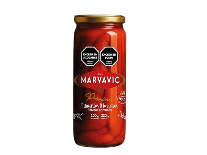 Morrón FRASCO ( 1 x 330gr ) - Marvavic