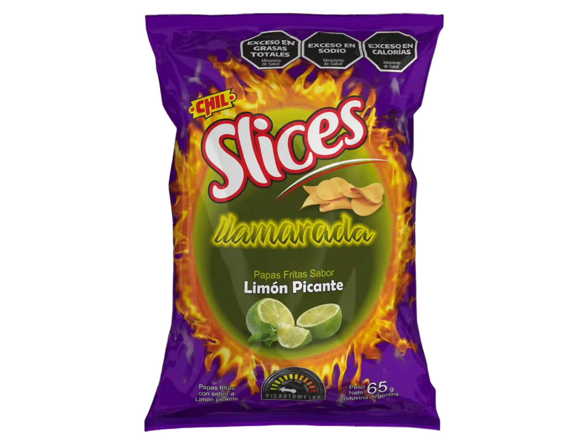 Papa LIMON PICANTE x65 gr - SLICES