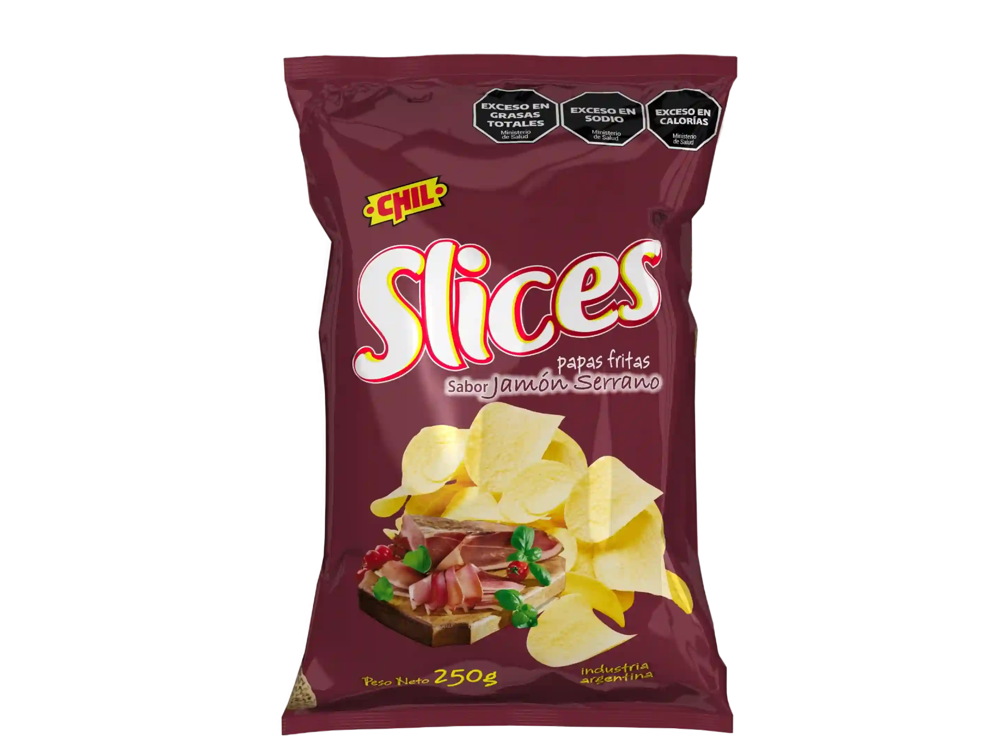 Papa JAMON x150 gr - SLICES