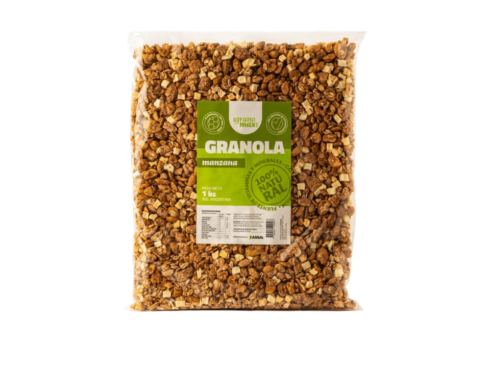 Granola Manzana x 1kg - Granomax