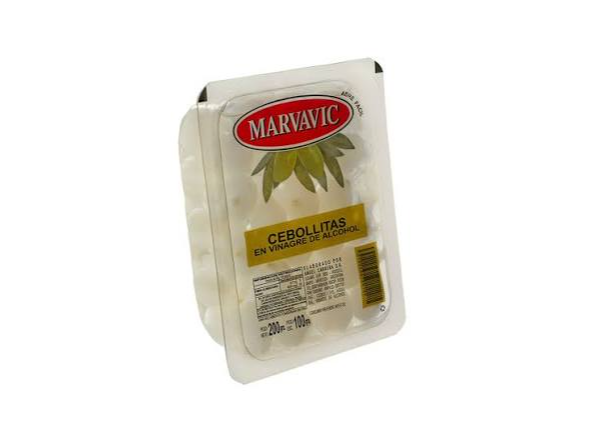 Cebollitas Blancas ( 15 x 200gr ) - Marvavic