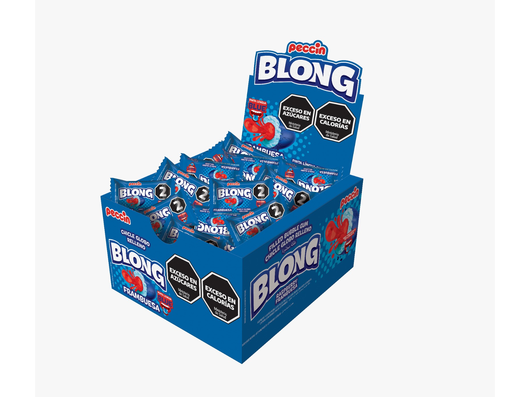 Chicle Pinta Lengua frambuesa ( x 40u ) - PLIN