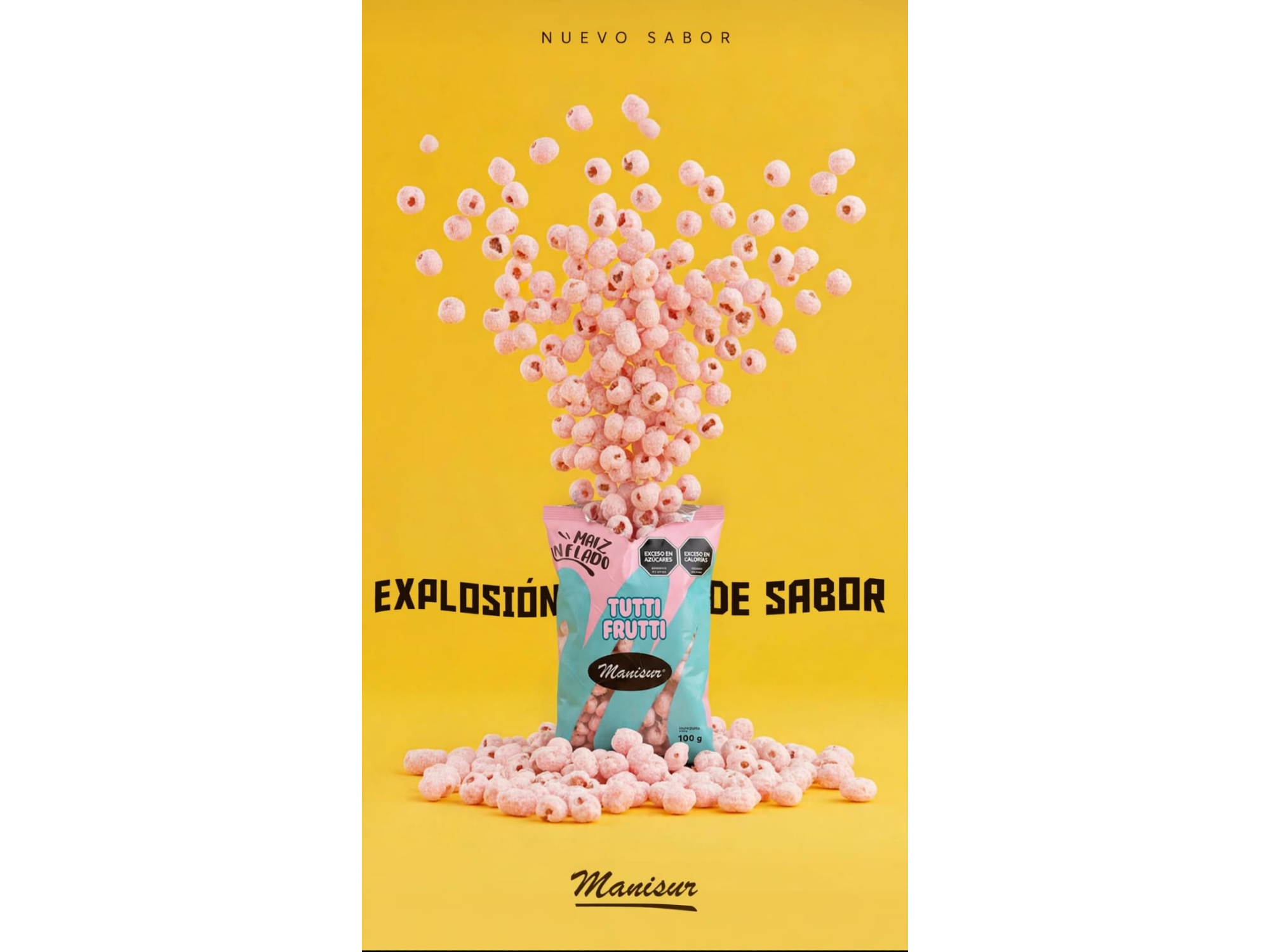 Tutuca sabor TUTTI FRUTTI x 1kg - Manisur