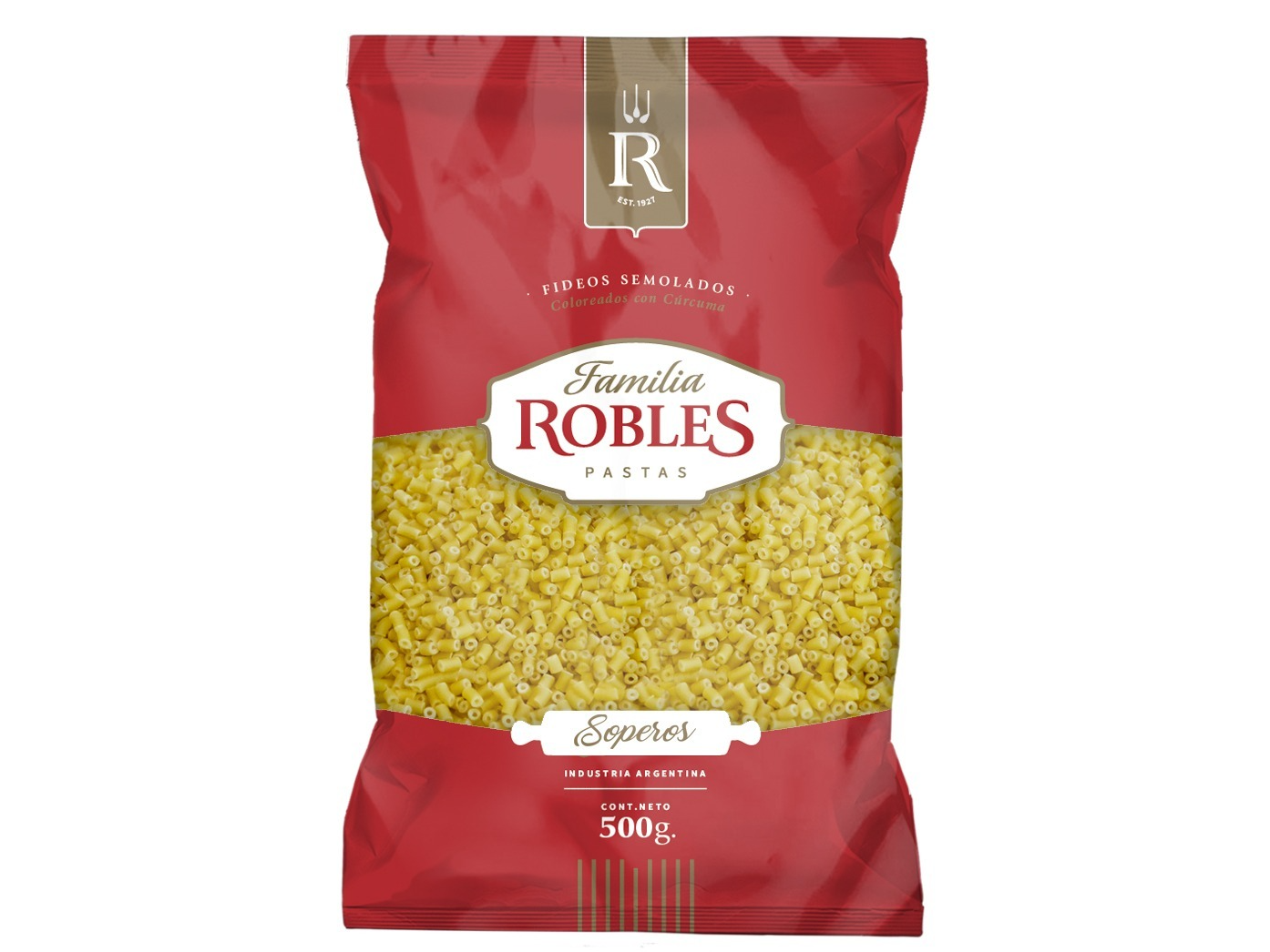 Coditos de Sopa x 500gr - Los Robles