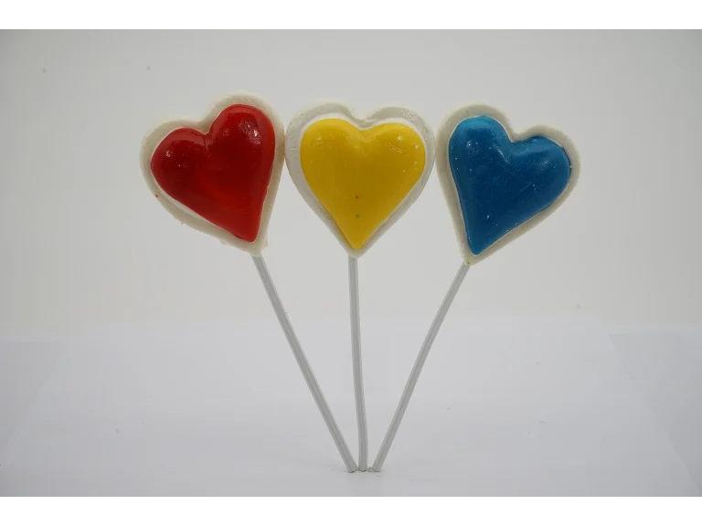 Chupetin Corazón 3D ( x 15u ) - PLIN