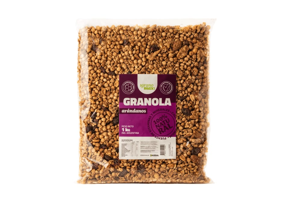 Granola Arándanos x 1kg - Granomax