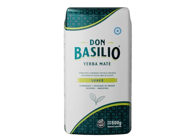 Yerba Mate Suave ( 10 x 500gr ) - Don Basilio
