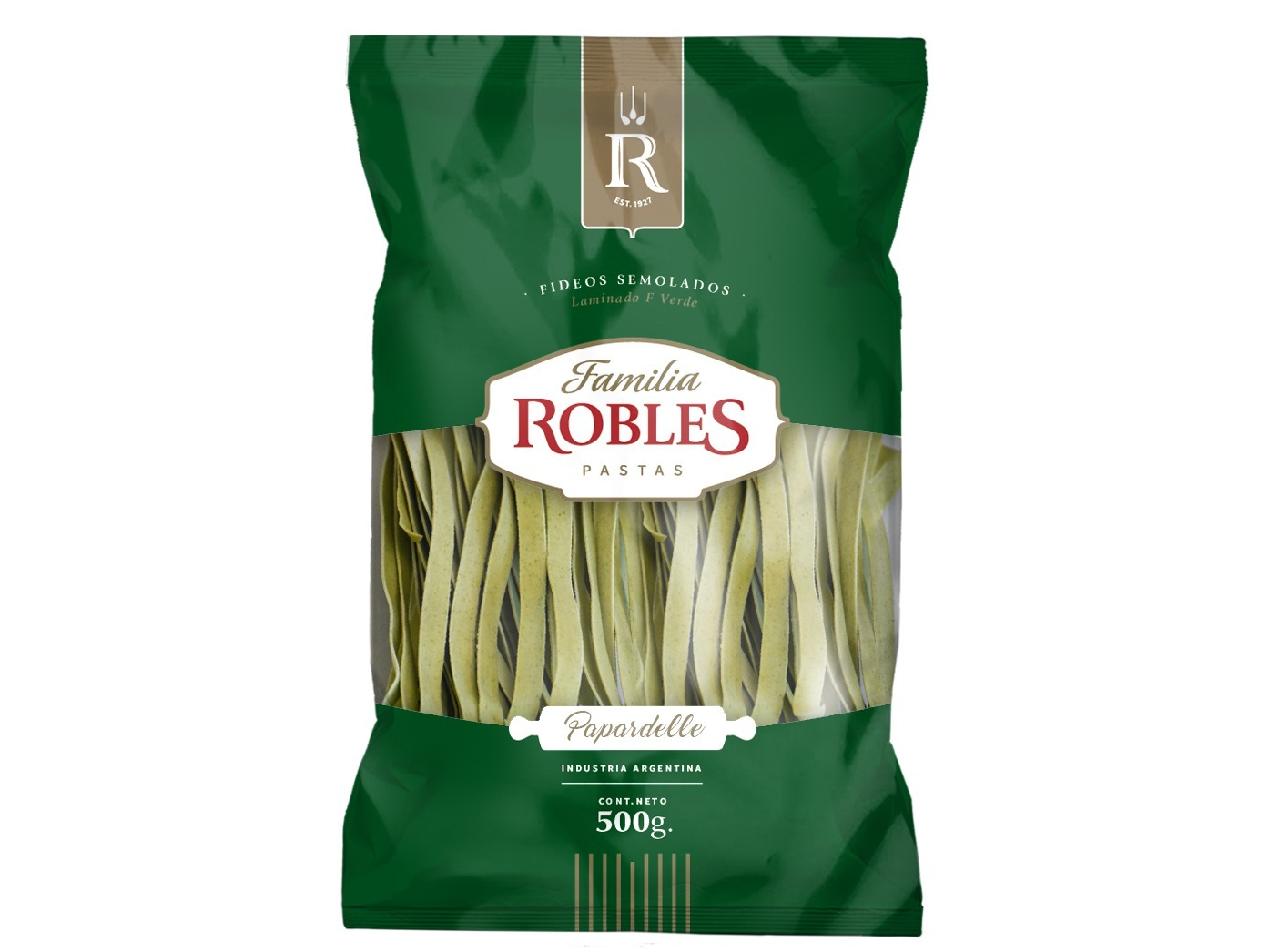 Laminado Verde A x 500gr - Los Robles