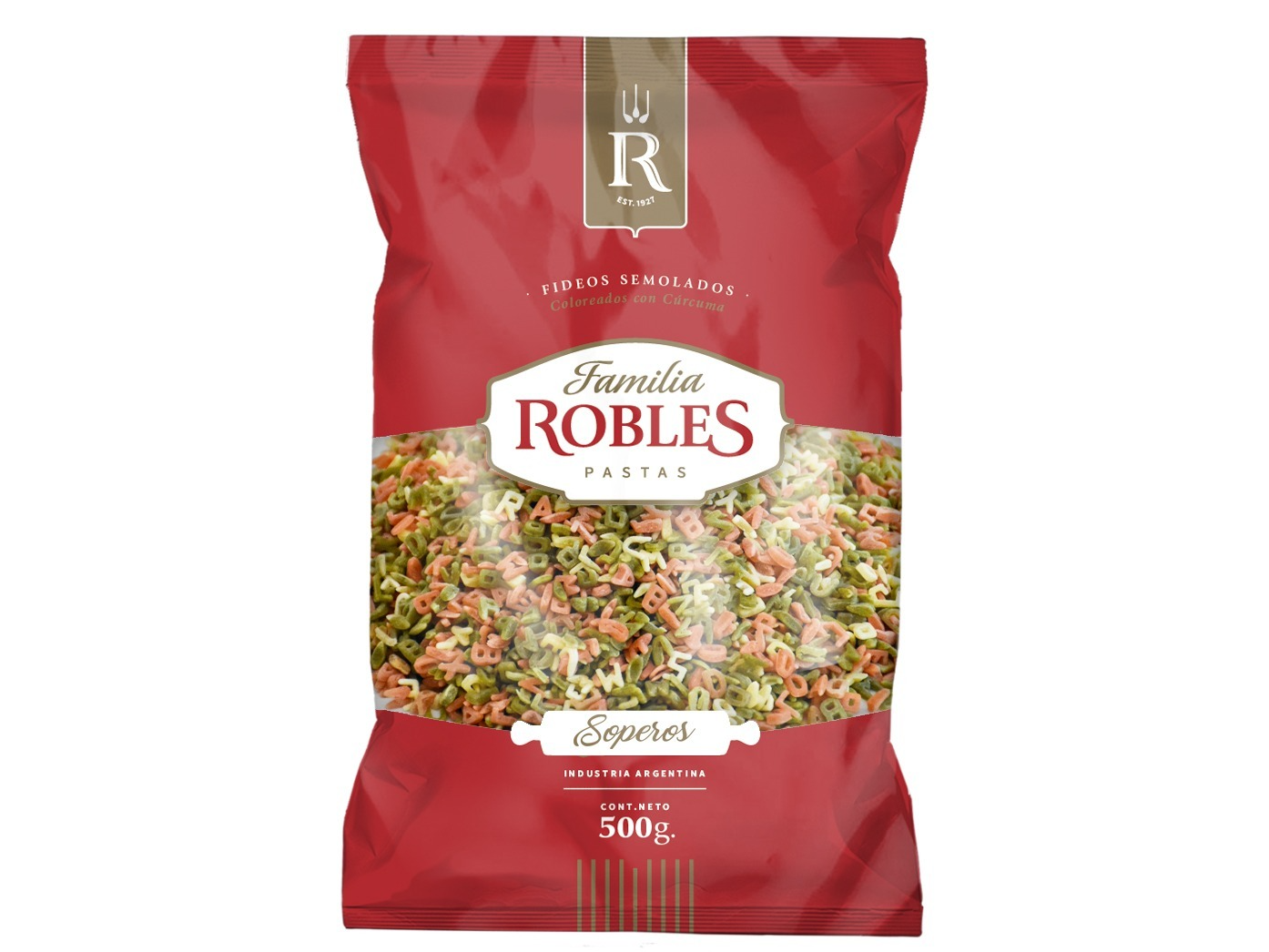 Letritas x 500gr - Los Robles