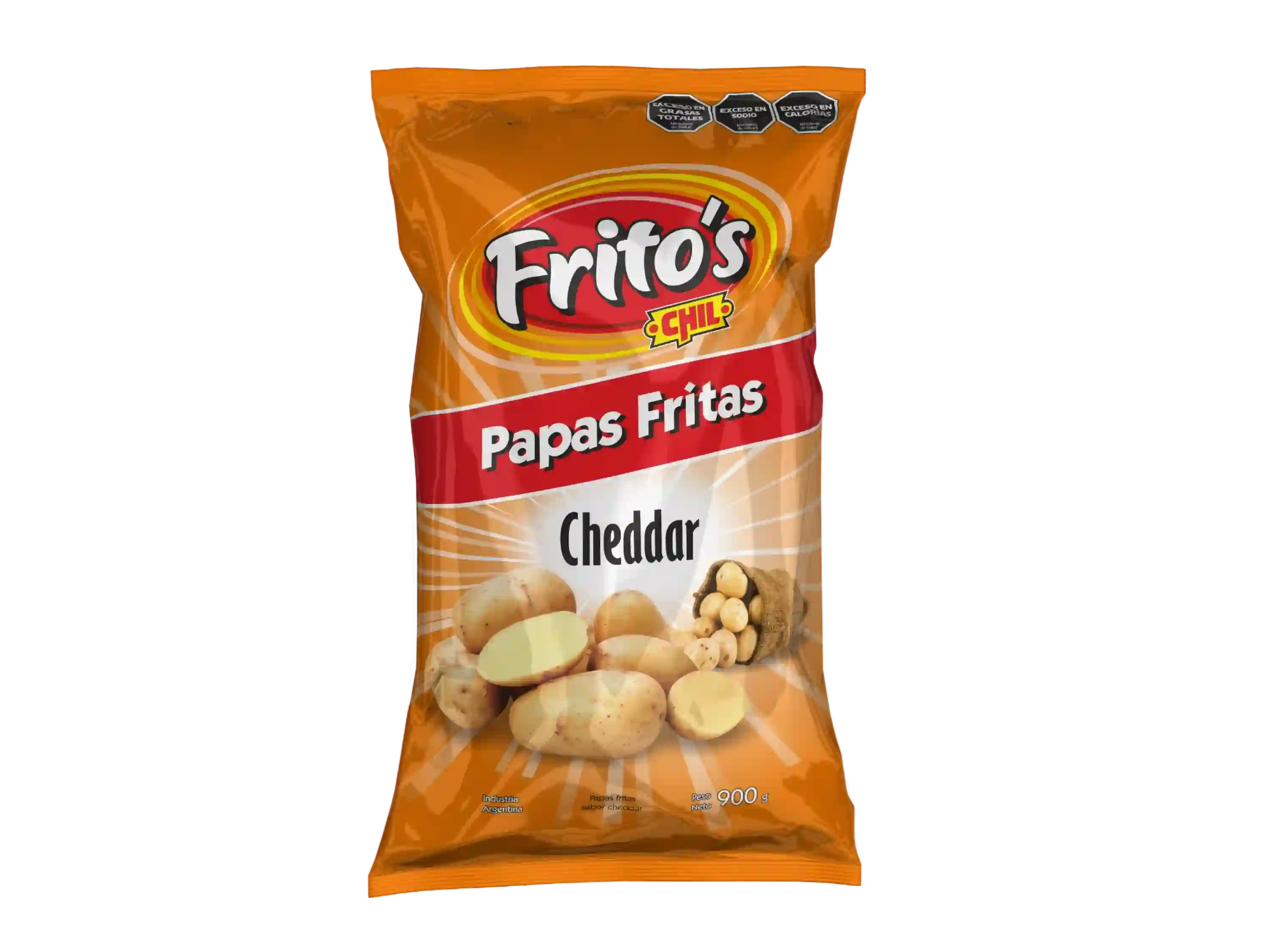 Papa CHEDDAR x1 kg - SLICES