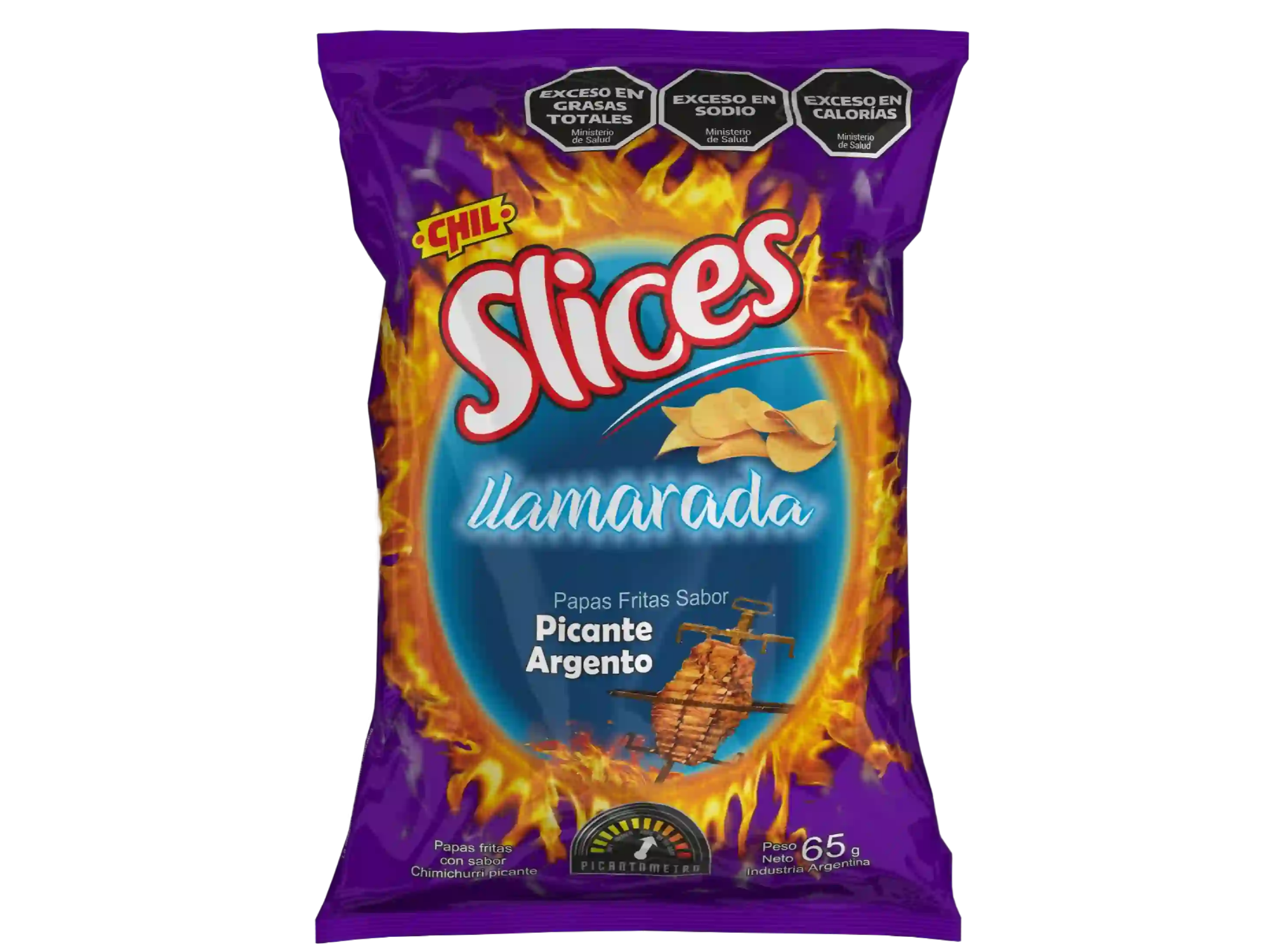 Papa ARGENTO PICANTE x65 gr - SLICES
