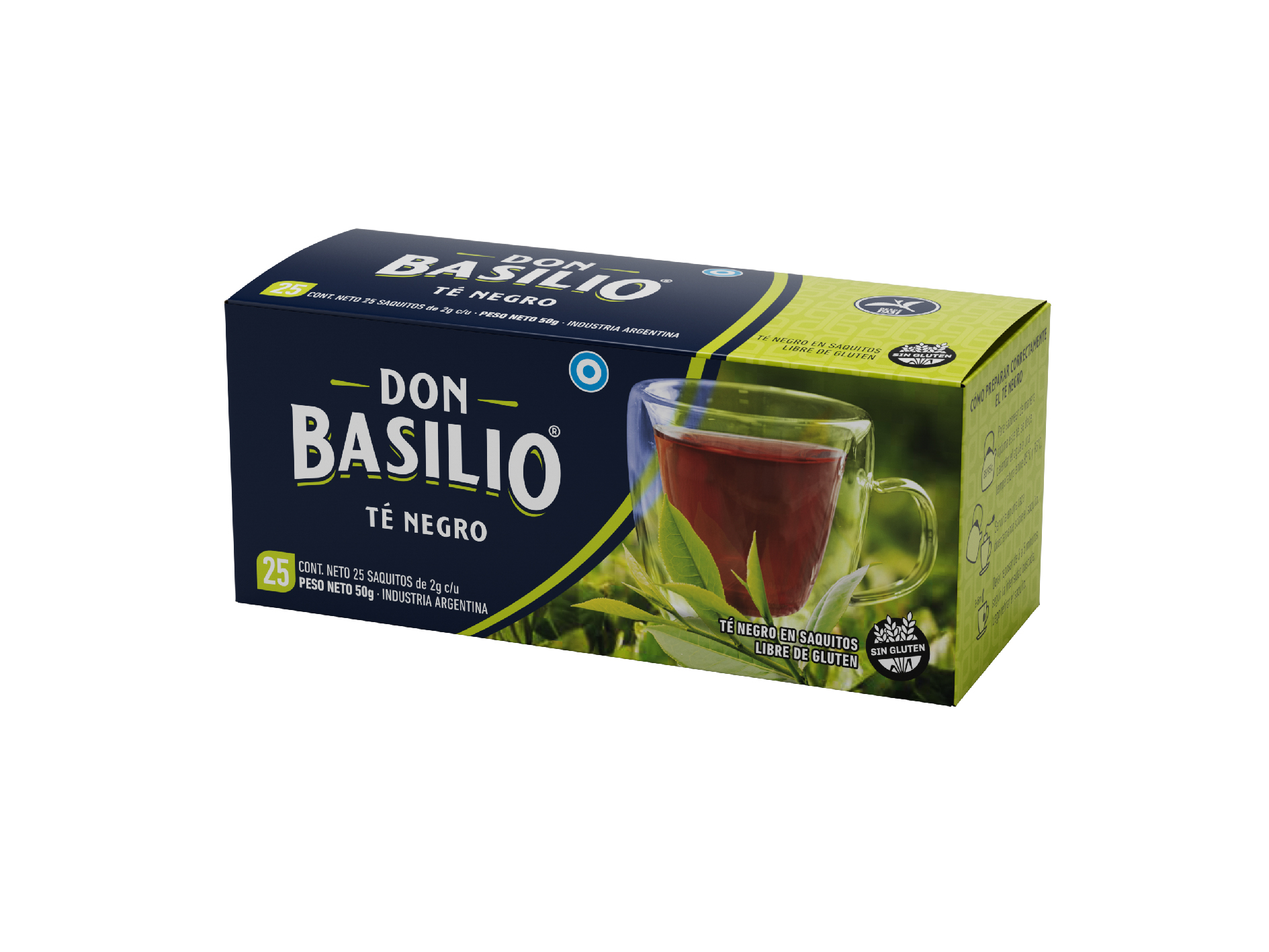 Té Negro ( 10 x 25 saquitos ) - Don Basilio
