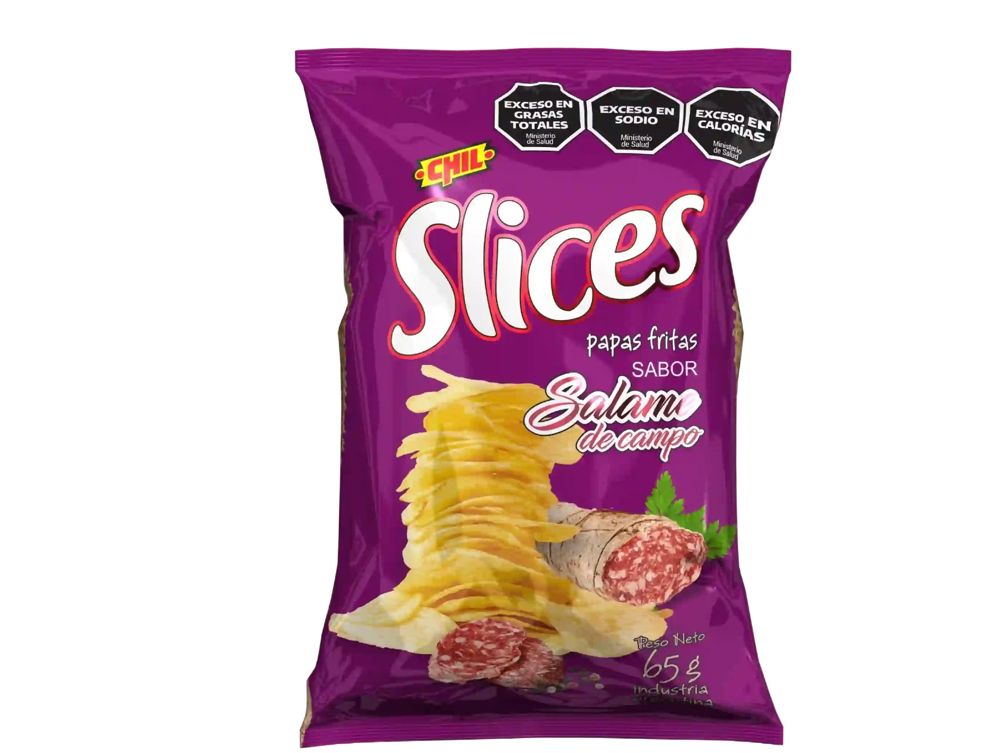 Papa SALAMEx65 gr - SLICES
