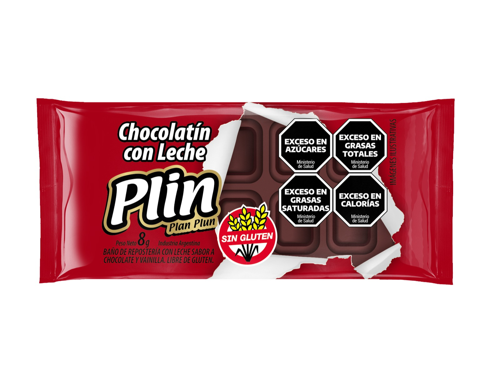 Chocolatin ( x 8u ) - PLIN